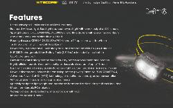 Lampe Frontale UT27 PRO - 520Lm - Lg : 52mm - 2 batteries HLB1300