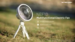 Ventilateur électrique multifonctions NEF10 - Batterie 10000mAh - Rechargeable