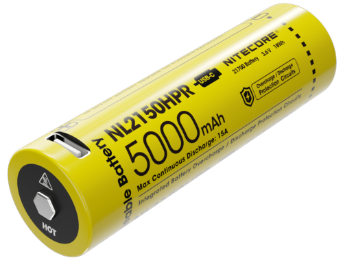 Batterie Rechargeable 21700 Li-ion - Capacité 5000mAh