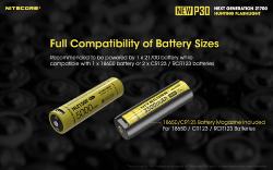 Lampe torche Precise 30 New - 1000Lm - Lg : 155mm - Dia-tête : 50mm - Avec accu