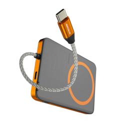 Batterie externe Pocket 5 Orange - 5000mAh - 5V / 2,4A - 22,5W