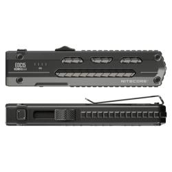 Lampe torche EDC15 - 1200Lm - Lg : 111mm - Dia-tête : 28mm x 16mm