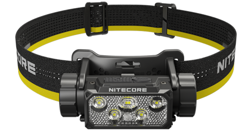 Lampe Frontale NITECORE HC70 UHE 1600 Lumens - Rechargeable, IP68, Autonomie 84h, Neuve