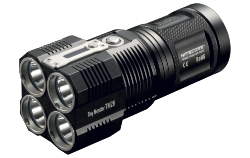 Lampe torche Tiny Monster 28 - 6000Lm - Lg : 142mm - Dia-tête : 57x57mm