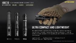 Multitask Hybrid 12S -  1800lm - Lg : 141mm - Diam : 25,4mm