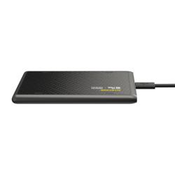 Batterie externe en carbone NBPLUS - 10 000mAh - 5V / 3A - 22,5W