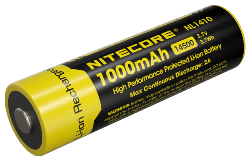 Accu Li-ion 14500 - Capacité 1000mAh - 3,7V