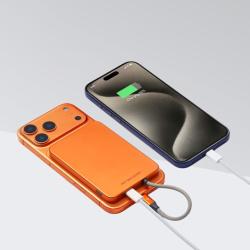 Batterie externe Pocket 5 Orange - 5000mAh - 5V / 2,4A - 22,5W