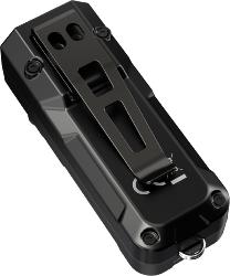 Lampe porte-clés TUP2 Noire - 1200Lm - Dim : 70mm x 27mm x 30mm
