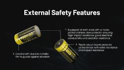 Accu Li-ion 16340 - Capacité 950mAh 