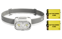 Lampe Frontale UT27 - 800Lm - 2 batteries HLB1500