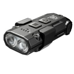 Lampe porte-clés TIP3 Noire - 720Lm - Dim : 62mm x 26mm x 15mm