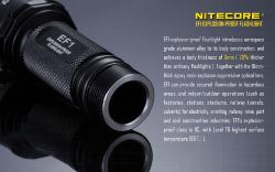 Lampe torche EF 1 - 830Lm - Lg : 152mm - Dia-tête : 40mm