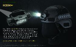 Lampe frontale HC65M V2 - 1750Lm - Lg : 90,8mm - Dia-tête 26,95mm - Montage NVG