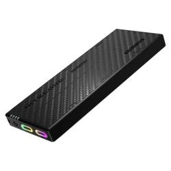 Batterie externe en carbone 4e génération - 10 000mAh - 5V/3A - 22,5W