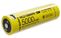 Batterie Rechargeable 21700 Li-ion - Capacité 5000mAh