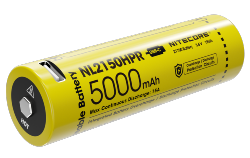 Batterie Rechargeable 21700 Li-ion - Capacité 5000mAh