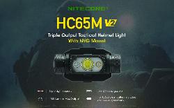 Lampe frontale HC65M V2 - 1750Lm - Montage NVG