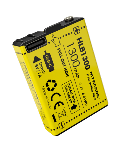 Batterie Li-ion HLB1300 pour UT27NEW / UT27NEWPRO / HA13 - 1300mAh - 4,81Wh