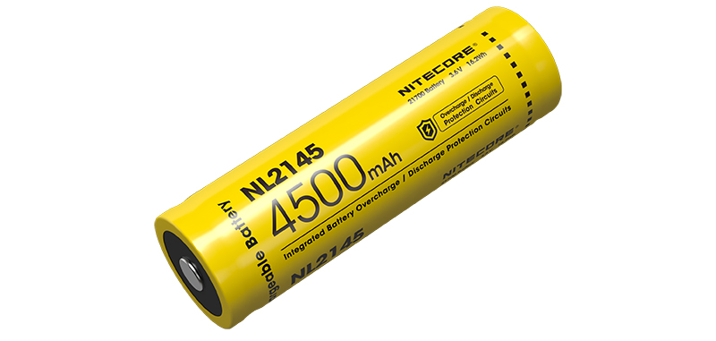 Batterie Rechargeable 21700 Li-ion - Capacité  4500mAh