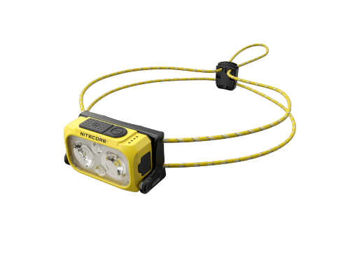 Lampe Frontale NU21 Jaune - 360Lm