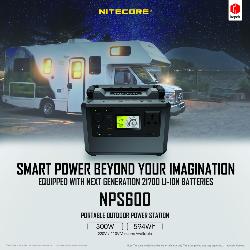 Power station NPS600 - 300W/220V - 165 000mAh - 594 Wh