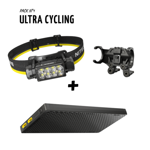 Pack Ultra Cycling n°1 : HC65UHE + Montage vélo BM06 + NB10000G3
