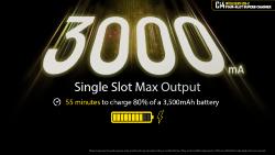 Chargeur Intelligent Ci4 - 4 ports de charge - 3000mA chacun - Ecran LCD