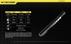 Lampe torche Multi-Task 06MD - 180Lm - Lg : 128mm - Dia-tête : 14mm