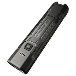 Lampe torche EDC 07 Noire - 1500Lm - Lg : 120mm - Dia-tête : 31mm x 17mm 