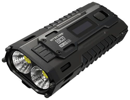 Lampe torche EDC37 - 8000Lm - Lg : 108mm - Dia-tête : 39,3mm x 31mm