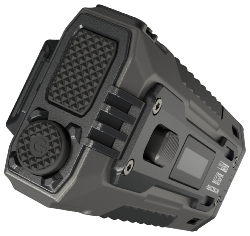 Lampe torche EDC37 - 8000Lm - Lg : 108mm - Dia-tête : 39,3mm x 31mm