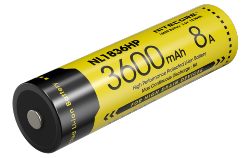 Accus Li-ion 18650 High discharge - 3600mAh - 3,6V - 12,9Wh