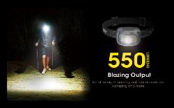 Lampe Frontale NU31 Bleue - 550Lm