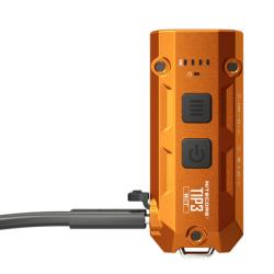 Lampe porte-clés TIP3 Orange - 720Lm - Dim : 62mm x 26mm x 15mm