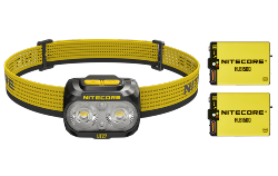 Lampe Frontale UT27 - 800Lm - 2 batteries HLB1500