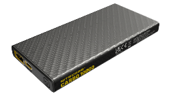 Batterie externe en carbone CARBO 10000 - 10 000mAh