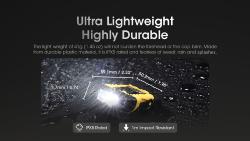 Lampe Frontale à clipser NU11 - 150Lm