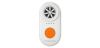 Sifflet d'urgence électronique NWE10 - 126dB Orange