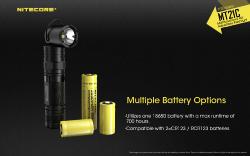 Lampe torche Multi-Task 21C - 1000Lm - Lg : 131mm - Dia-tête : 25.4mm