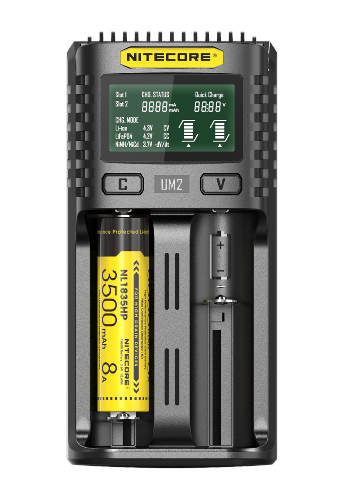 Chargeur USB - 2 ports de charge de 1500mA chacun - écran LCD