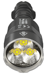 Lampe torche Tiny Monster 9K PRO - 9900 lumens - Lg : 133mm - Dia-tête : 40mm