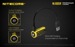 Accus Li-ion - 650mAh - 3.6V - Rechargeable USB
