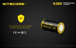 Accus Li-ion - 650mAh - 3.6V - Rechargeable USB
