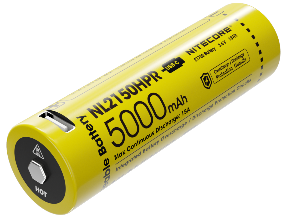 Accus Li-ion 21700 - 5000mAH