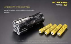 Lampe torche Tiny Monster 28 - 6000Lm - Lg : 142mm - Dia-tête : 57x57mm