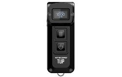 TUP Noir - 1000Lm - Lg : 70,3mm - Dia tête : 29,5mm