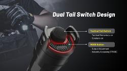Lampe torche Precise 23i - 3000Lm - Lg : 143,5mm - Dia-tête : 31,8mm 