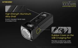 Lampe porte-clés Tup - 1000Lm - Lg : 70,3mm - Dia tête : 29,5mm
