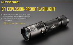Lampe torche EF 1 - 830Lm - Lg : 152mm - Dia-tête : 40mm